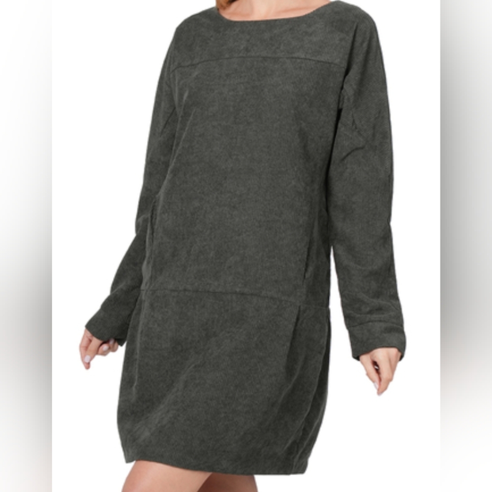 Zenana corduroy dress